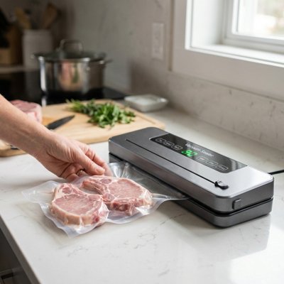 Machine sous vide alimentaire 