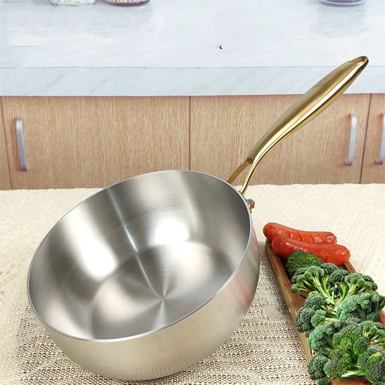 Poele inox