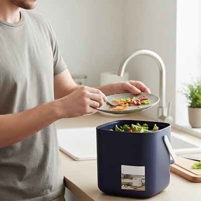 Poubelle de cuisine 