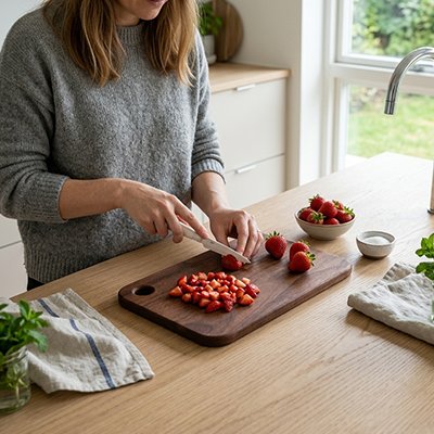 Wooden cutting board